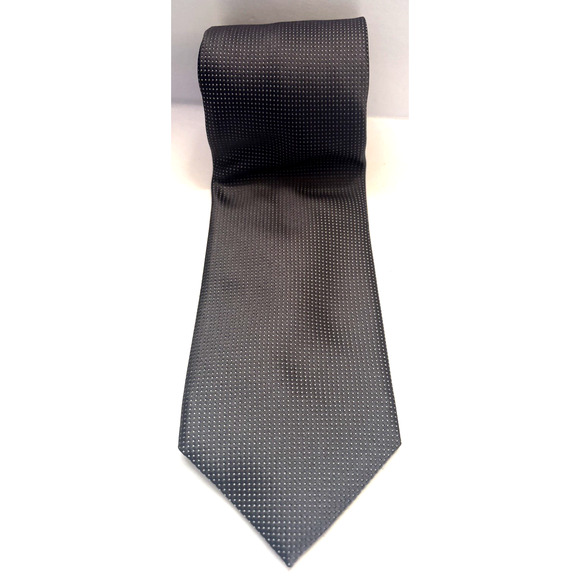 Dkny Gray 100% Silk Men’s Neck Tie Made In China 58” - Picture 1 of 4
